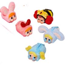 Statuettes et figurines Pop Mart Labubu Pop Mart Cry Baby x Powerpuff Girls Porte-clés