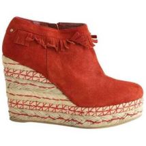 Boots Sergio Rossi Boots en daim rouge