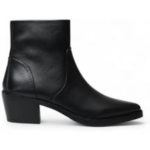 Bottines Zolfo Bottines Mascara en cuir noir