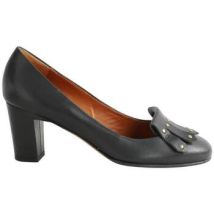 Chaussures escarpins Michel Vivien Talons en cuir noirs