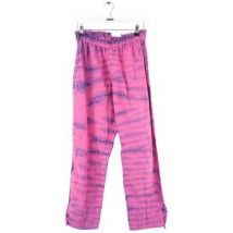 Pantalon Lald Pantalon court en coton rose