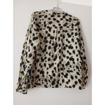 Chemise Akoz vend blouse motif léopard