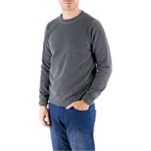 Pull Devid Label Pull ras du cou Bergen gris