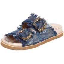 Mules Coral Blue -