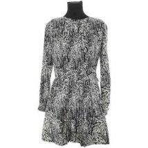 Robe courte Vanessa Seward Robe en soie noire