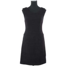 Robe courte Alberta Ferretti Robe en laine noire