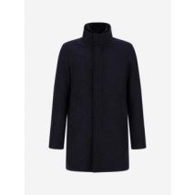 Manteau Herno Manteau marine en laine