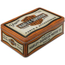 Paniers, boites et corbeilles Nostalgic Art Maxi boîte à sucre métal noir Harley Davidson