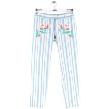 Pantalon Paul & Joe Pantalon slim en coton bleu