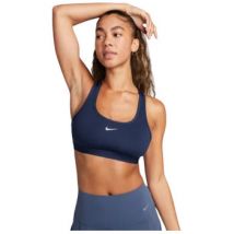 Brassières de sport Nike BRASSIERE BLEU - MIDNIGHT NAVY/WHITE - L