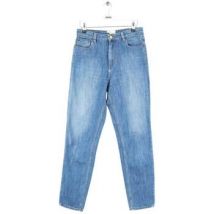 Jeans mom Sézane Jean droit en coton bleu