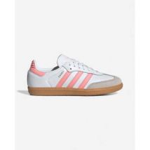 Baskets basses adidas Samba OG White Coral Pink (GS)