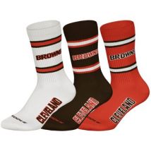 Chaussettes Nfl unisexe Chaussettes Paquet de 3 3Pack Crew Socks