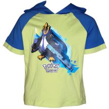 T-shirt Sun City T-shirt Pokémon vert à capuche  3 ans