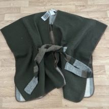 Gilet Breal Poncho reversible ceinturé