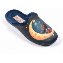 Chaussons Ozabi Pantoufles Mules femme PHOTOPRINT LUNA MARINA