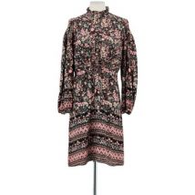 Robe courte Antik Batik Robe en coton noire