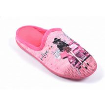 Chaussons Ozabi Pantoufles Femme Mule PhotoPrint K8891 ROSE