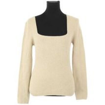 Sweat-shirt Nanushka Top en coton beige