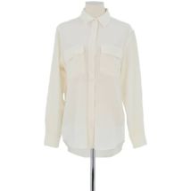 Chemise Equipment Chemise en soie blanche