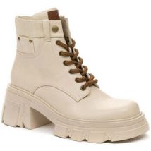 Bottines Keddo beige casual closed booties