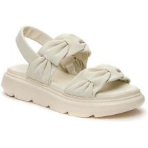 Sandales compensées Keddo beige casual open sandals