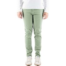 Chinots Devid Label Pantalon skinny vert poudr Mirtos