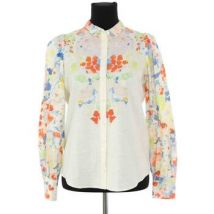 Chemise Sézane Chemise en lin multicolore