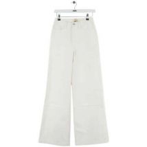 Jeans flare / larges Sézane Jean large en coton blanc