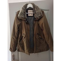 Parka Pull&Bear parka kaki