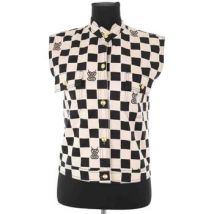 Debardeur Giambattista Valli Veste en coton beige