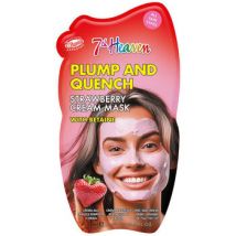Masques & gommages 7Th Heaven Plump And Quench Mascarilla Crema De Fresas