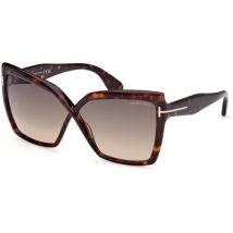 Lunettes de soleil Tom Ford FT1195 FIORE Lunettes de soleil, Havana/Fumée, 63 mm
