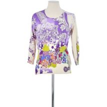 Pull Etro Pull en soie violet