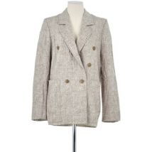 Veste Stella Mc Cartney Blazer en soie beige