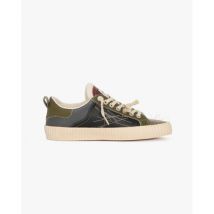 Baskets basses Springa WAVY LEATHER WL2-LTH-TEXA1-EY-MU-40-MULTICOLOR EMBROIDERY