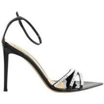 Sandales Alexandre Vauthier Talons en cuir noirs
