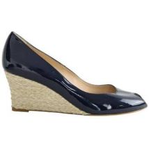 Espadrilles Lk Bennett Talons en cuir verni marines