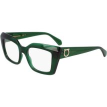 Lunettes de soleil Ferragamo SF3008 Cadres Optiques, Vert, 50 mm