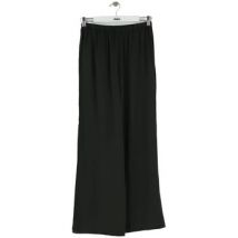 Pantalon Vince Pantalon large en soie vert