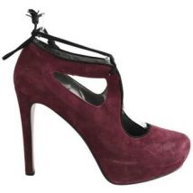 Chaussures escarpins Ann Tuil Talons en daim bordeaux