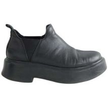 Bottines The Row Mocassins en cuir noirs