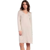 Robe courte Admas Chemise de nuit manches longues Lisos