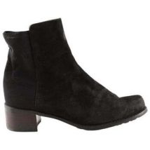 Bottines Stuart Weitzman Boots en daim noir