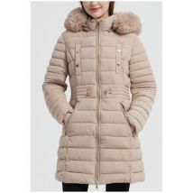 Doudounes Kebello Doudoune Mi Longue F, Beige