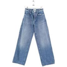 Jeans flare / larges Songe Lab Jean large en coton bleu