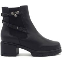 Bottines Donna Serena stivaletto in pelle con accessorio