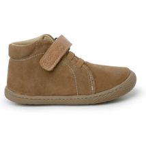 Bottines enfant Pisamonas Bottes Barefoot Suède Bride Cuir Et Lacets