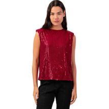 Blouses Admas Top sans manches Sequins