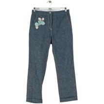 Pantalon Dior Pantalon droit en coton bleu